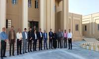 بازدید از مجتمع عالی آموزشی بستک، خوابگاه دانشجویی و درمانگاه شهری در حال ساخت خیر ساز