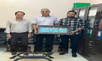  تجدید میثاق شبکه بهداشت، درمان و آموزش شهرستان بستک با خانواده معظم شهید عدنان آرمان